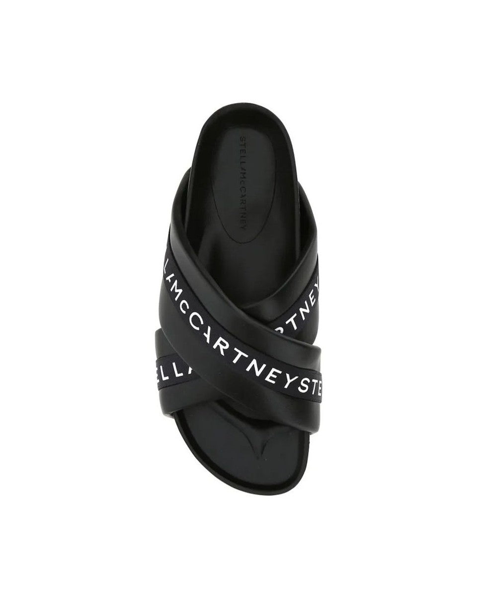 Stella Mccartney Black Polyethylene Slippers Glam Steals