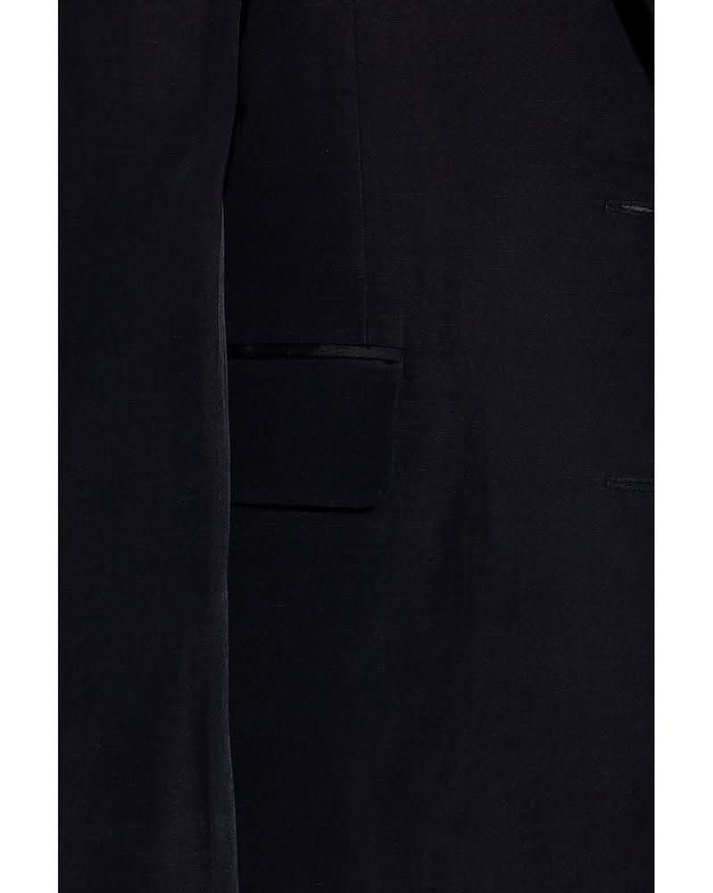 Stella Mccartney Black Viscose Blazer Coats & Jackets