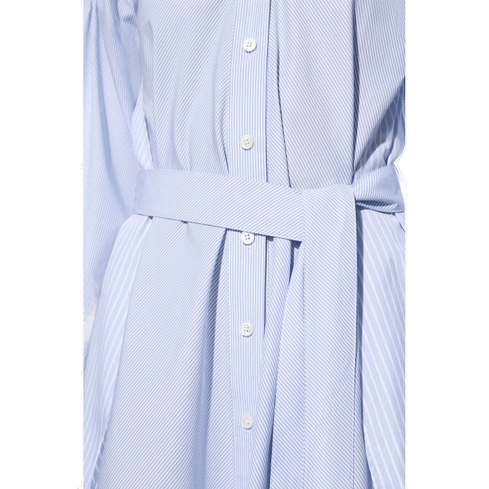 Stella Mccartney Blue Cotton Casual Dress Glam Steals