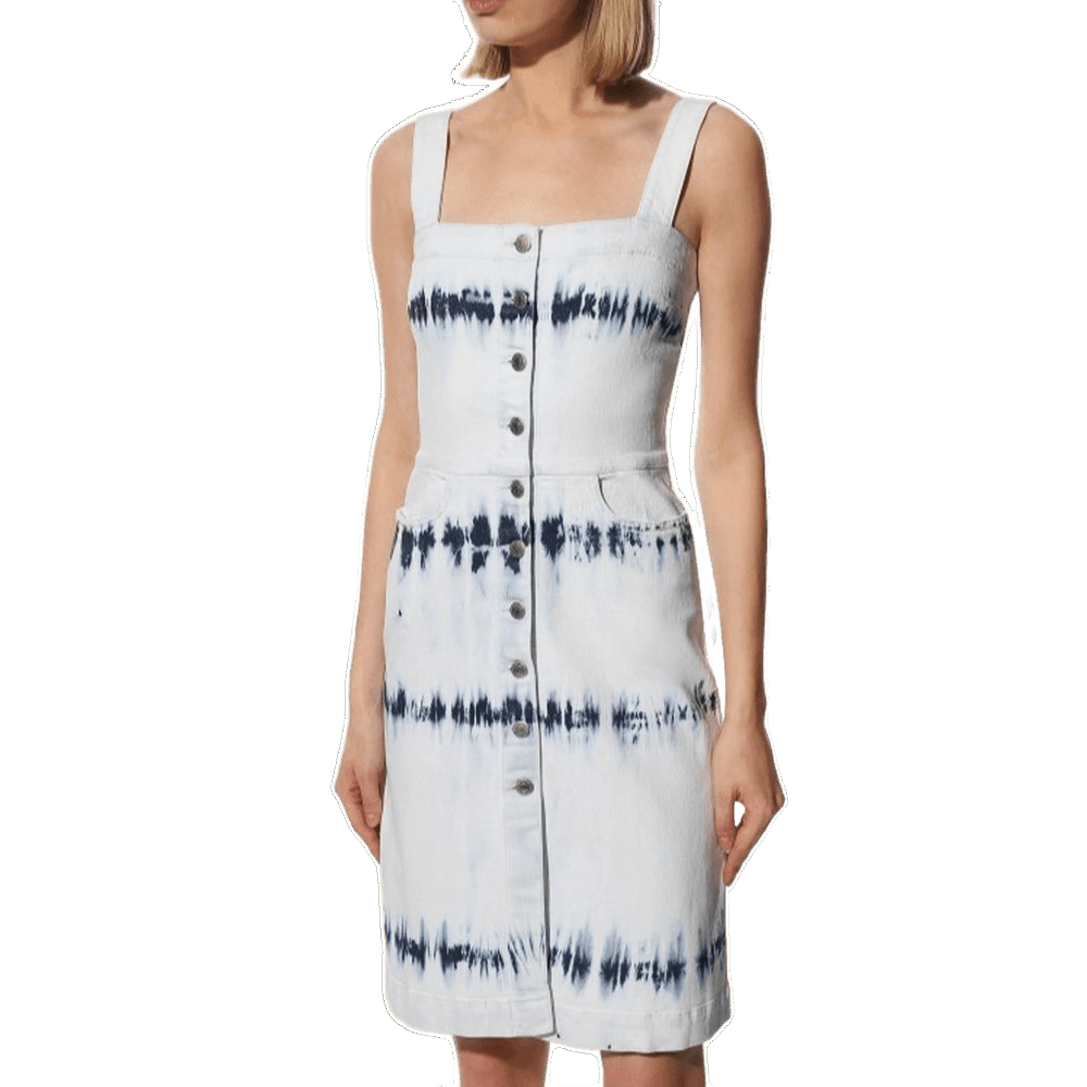 Stella Mccartney Blue Polyester Casual Dress Glam Steals