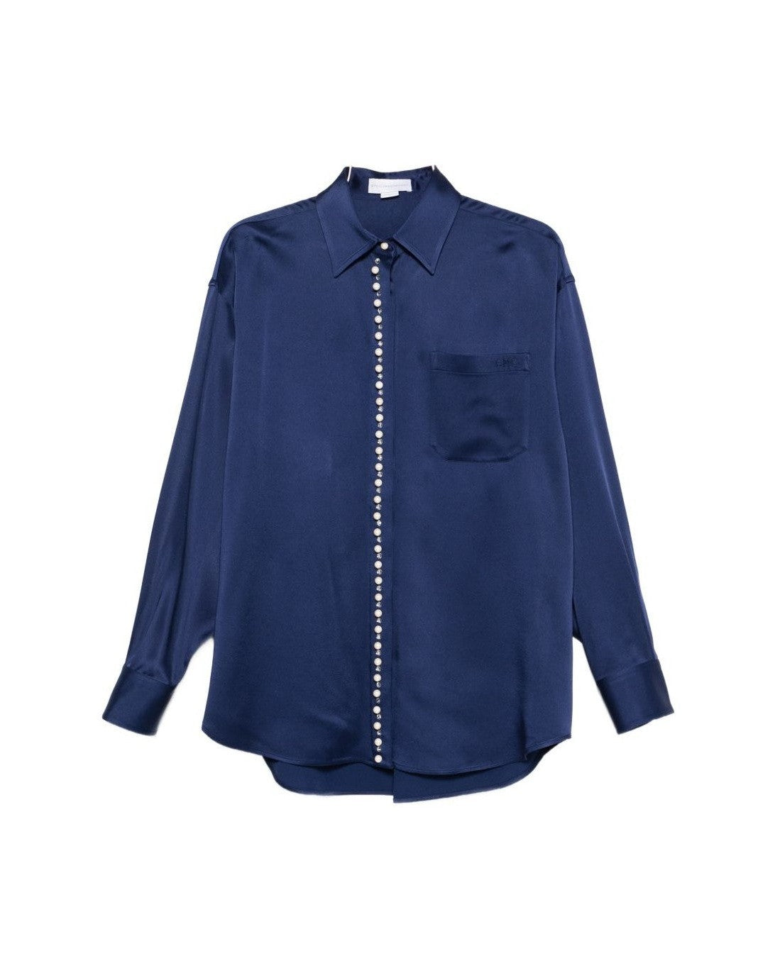 Stella Mccartney Blue Shirt Glam Steals