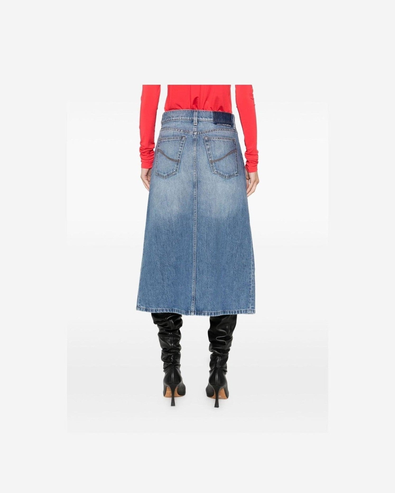 Stella Mccartney Blue Skirt Glam Steals