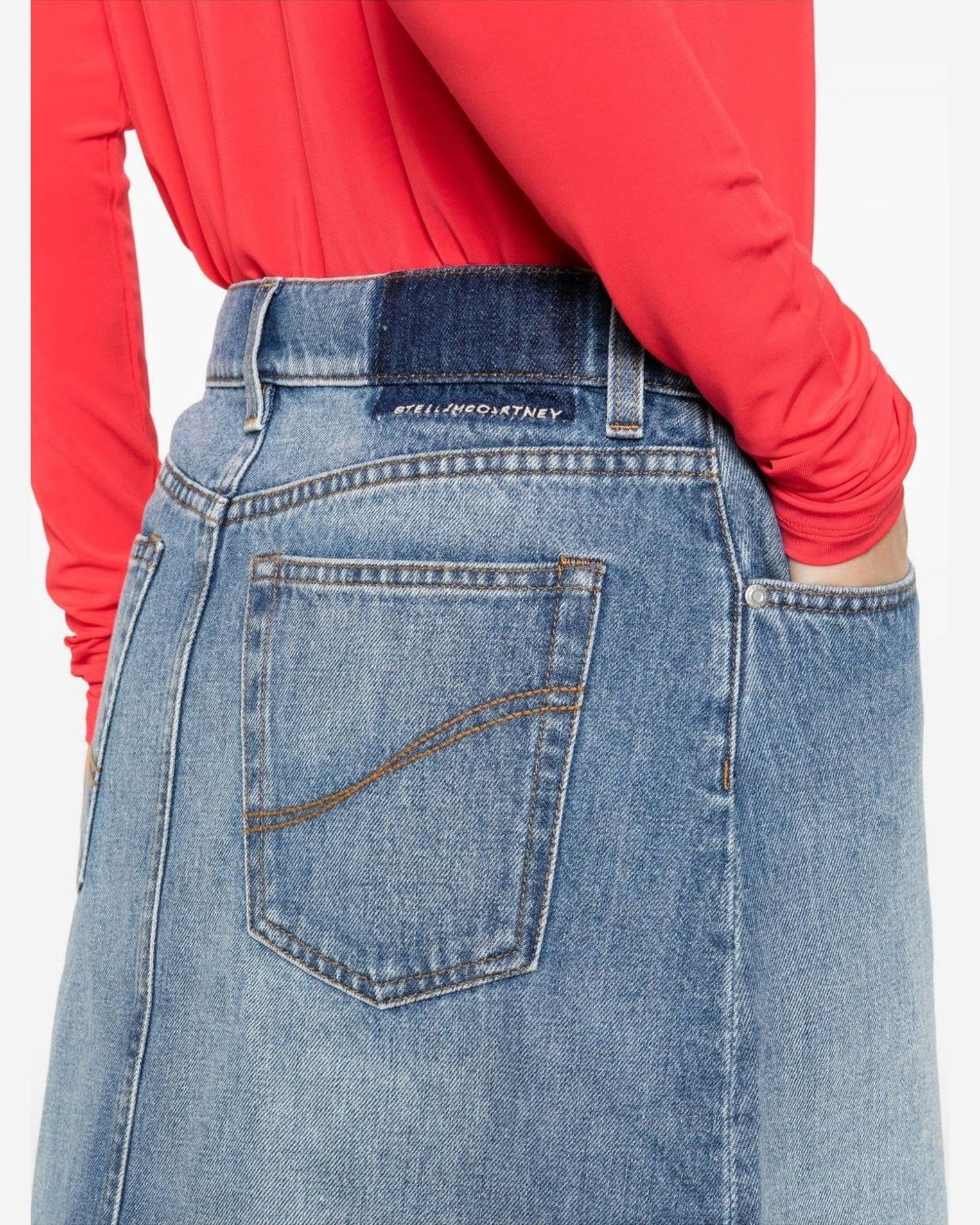 Stella Mccartney Blue Skirt Glam Steals