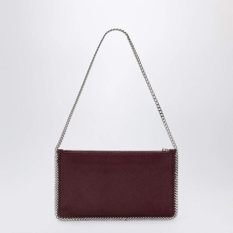 Stella Mccartney Falabella Plum Coloured Clutched Shoulder Bag Glam Steals