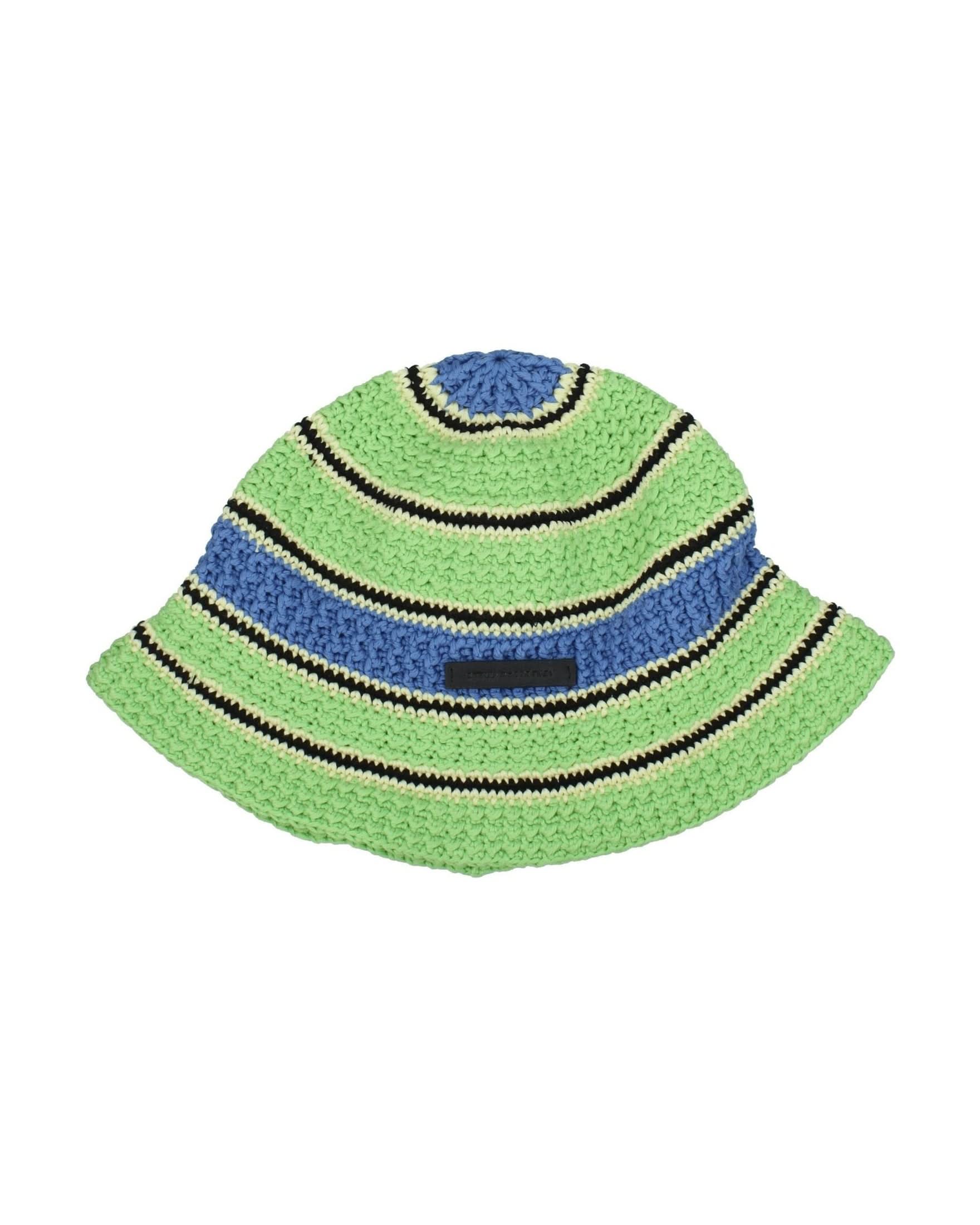 Stella Mccartney Green Cotton Bucket Hat Bucket Hats