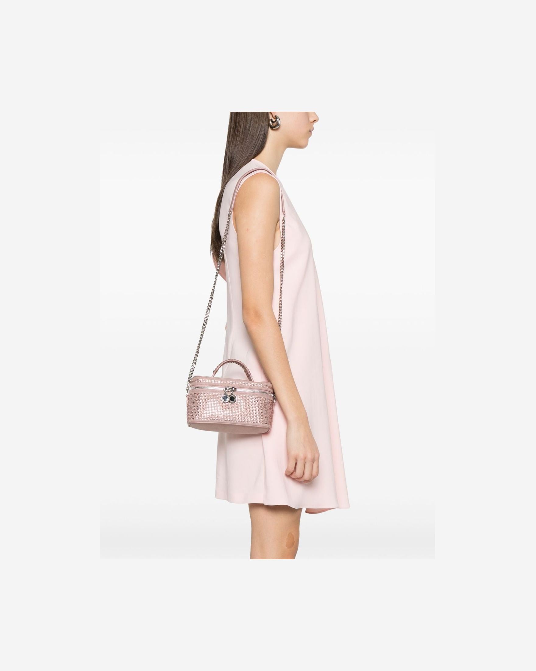 Stella Mccartney Leather Mini Faux Vanity Bag Glam Steals