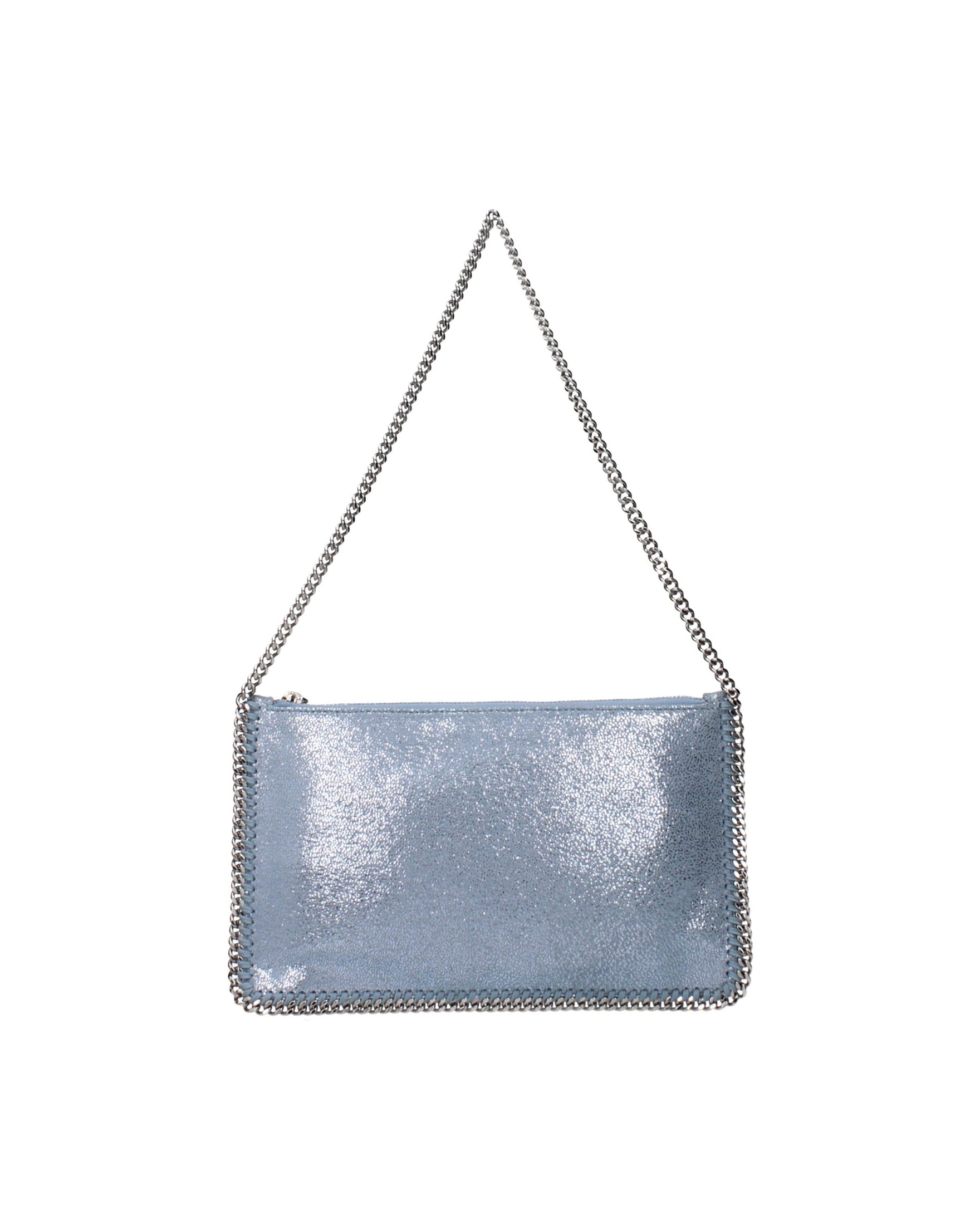 Stella Mccartney Light Blue Leather Shoulder Bag Glam Steals