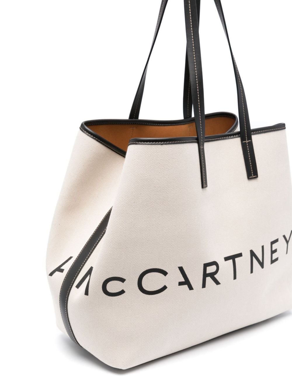 Stella Mccartney Logo Print Detachable Purse Bag Glam Steals