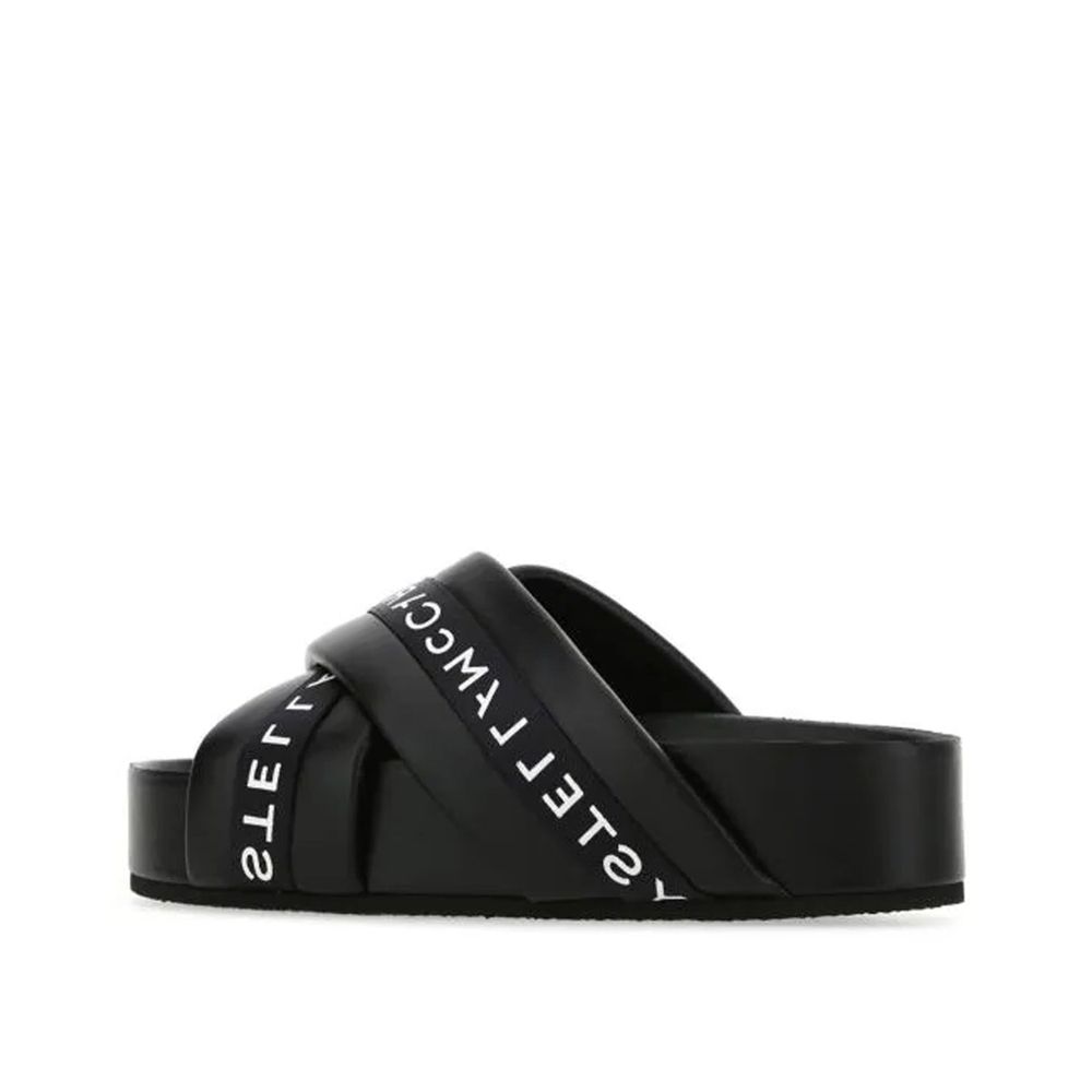 Stella Mccartney Logo Slippers Glam Steals