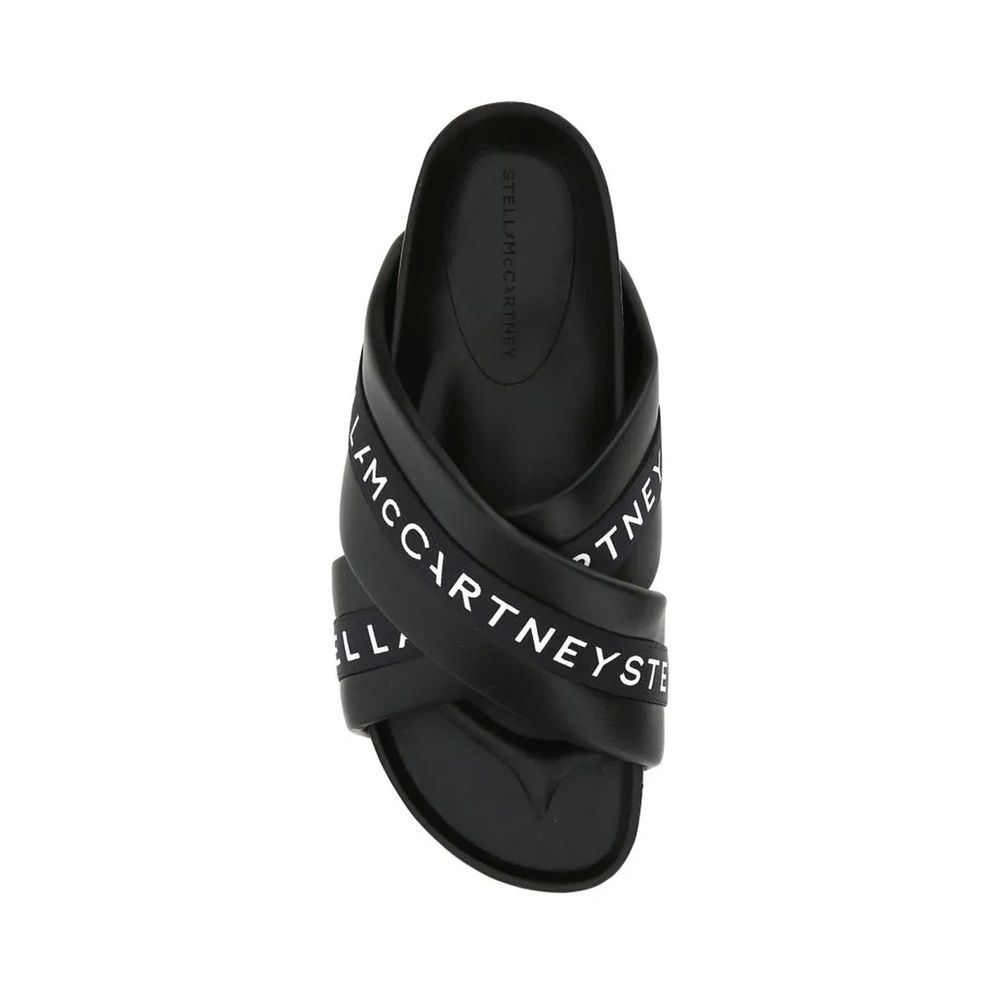 Stella Mccartney Logo Slippers Glam Steals