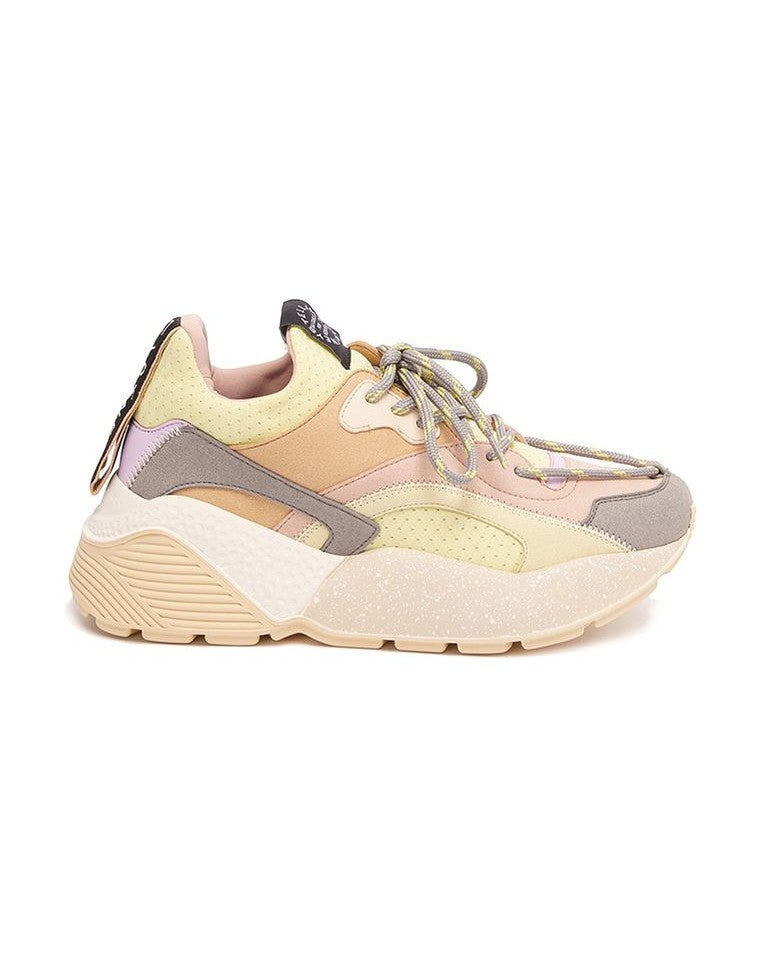 Stella Mccartney Multicolor Vegan Leather Chunky Sneakers Glam Steals