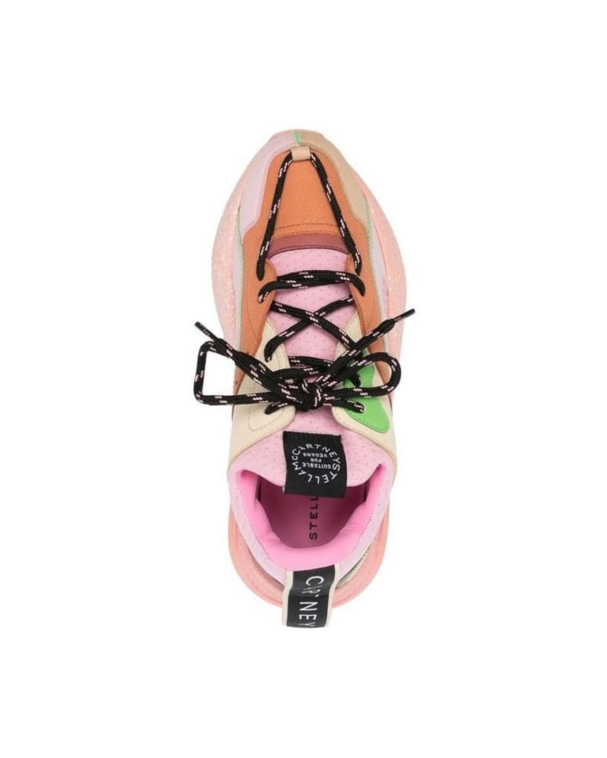 Stella Mccartney Orange Polyethylene Chunky Sneakers Sneakers