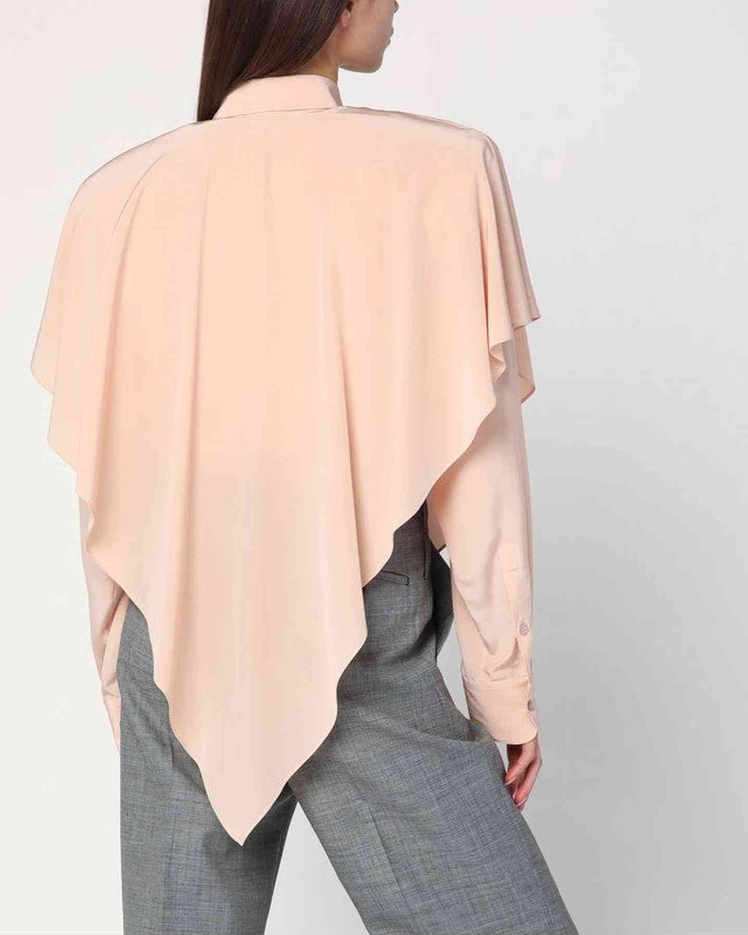 Stella Mccartney Pink Silk Shirt Glam Steals