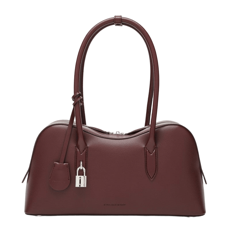 Stella Mccartney Ryder Bordeaux Shoulder Bag Glam Steals