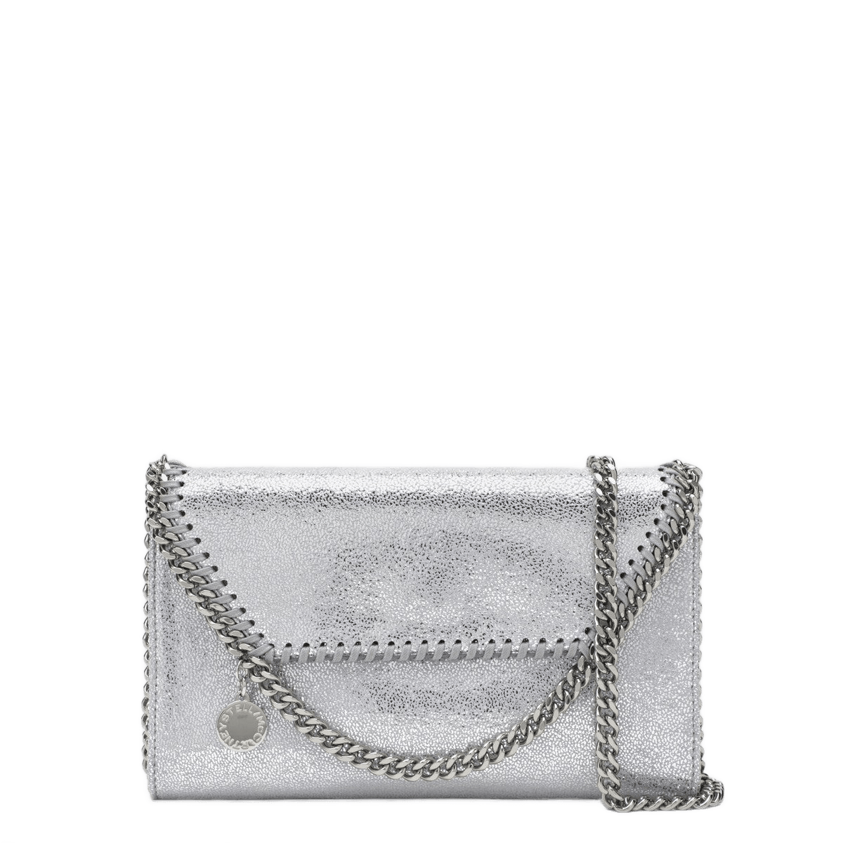 Stella Mccartney Silver Falabella Crossbody Wallet Bag Glam Steals