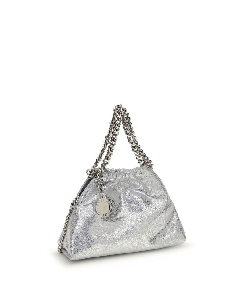 Stella Mccartney Silver Polyester Shoulder Bag Shoulder Bags