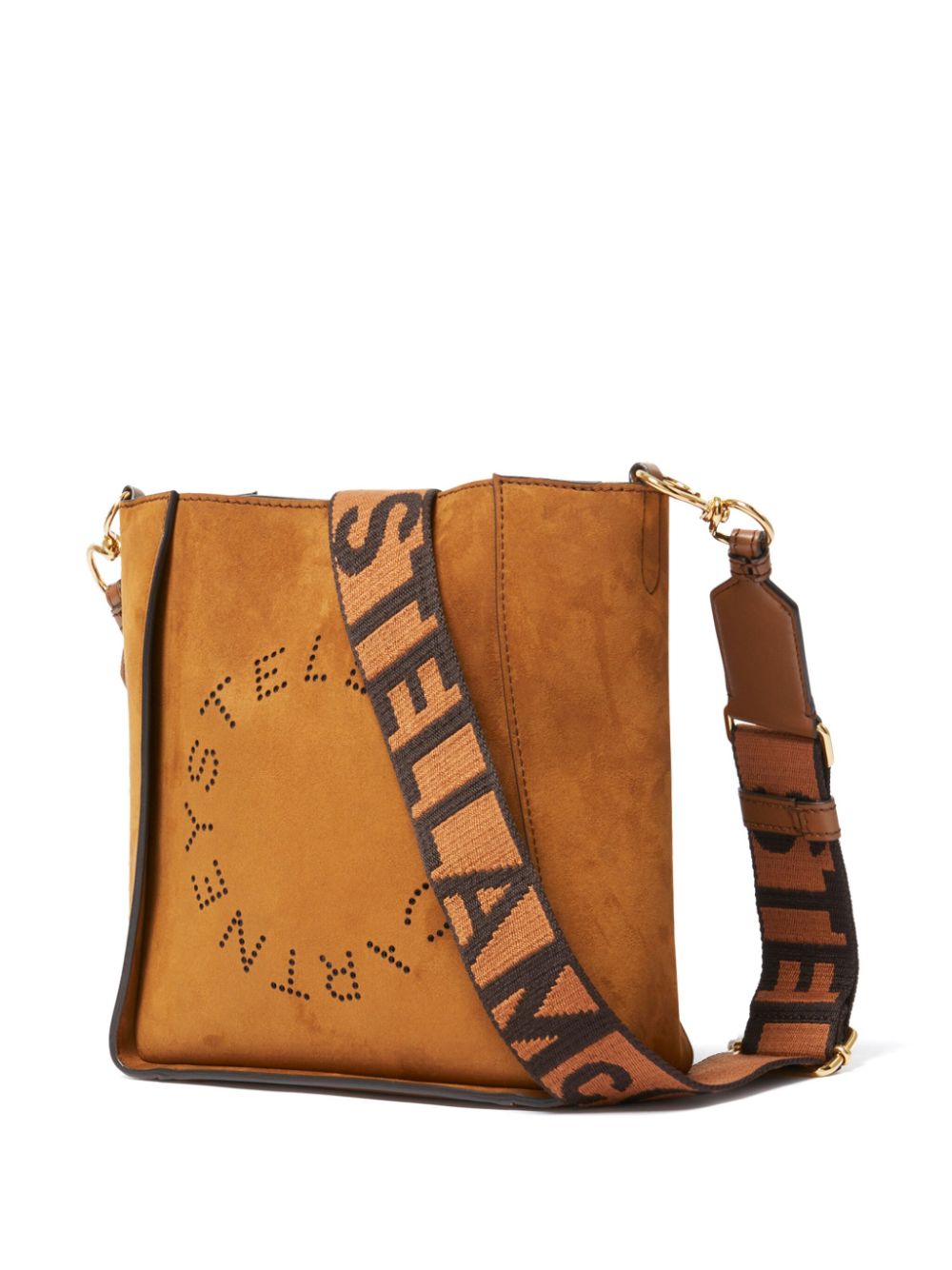 Stella Mccartney Square Shoulder Bag with Logo Glam Steals