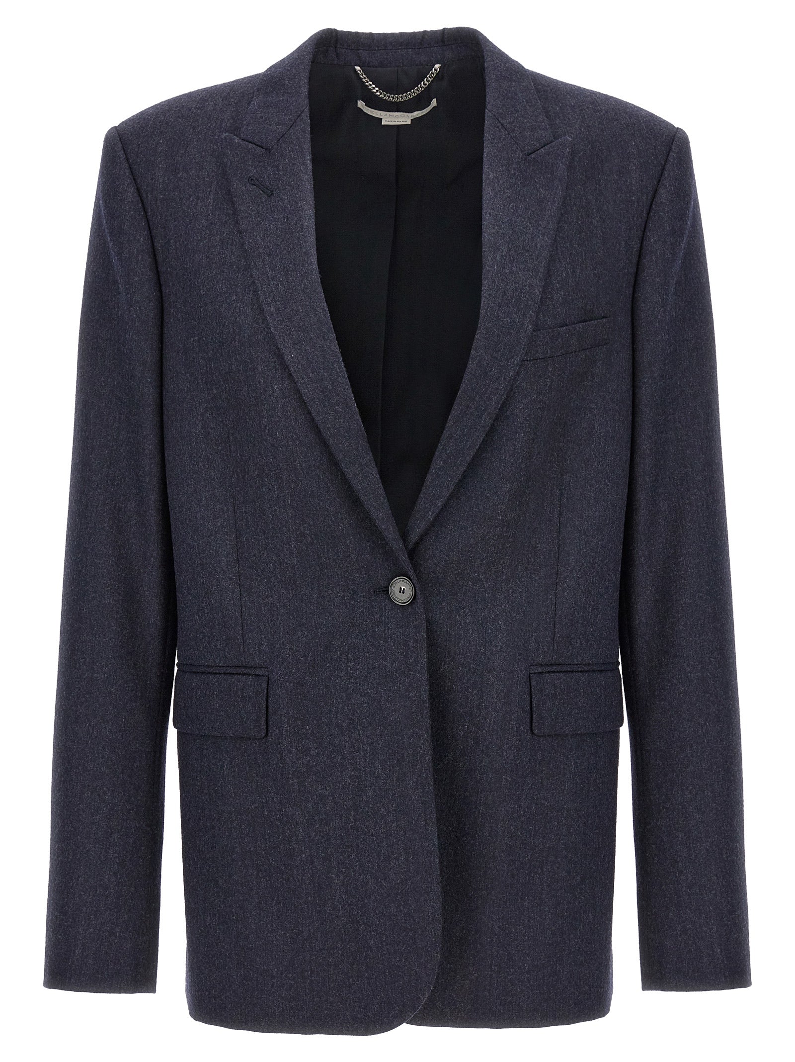 Stella Mccartney Wool Single Breasted Blazer Glam Steals