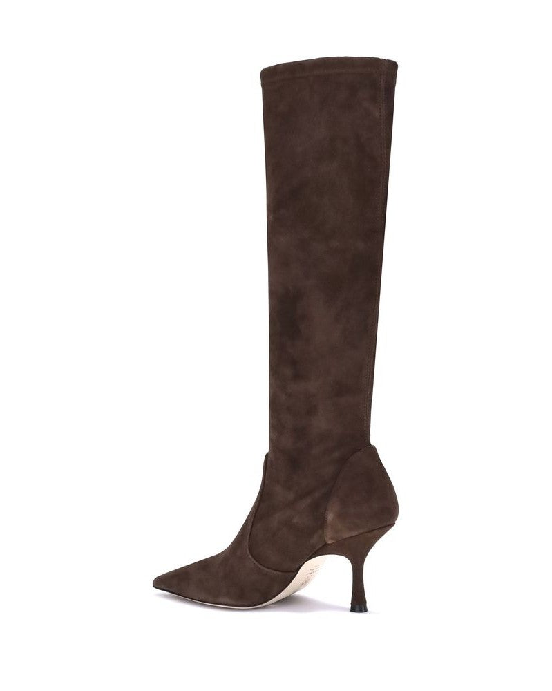 Stuart Weitzman Suede High Boots Glam Steals