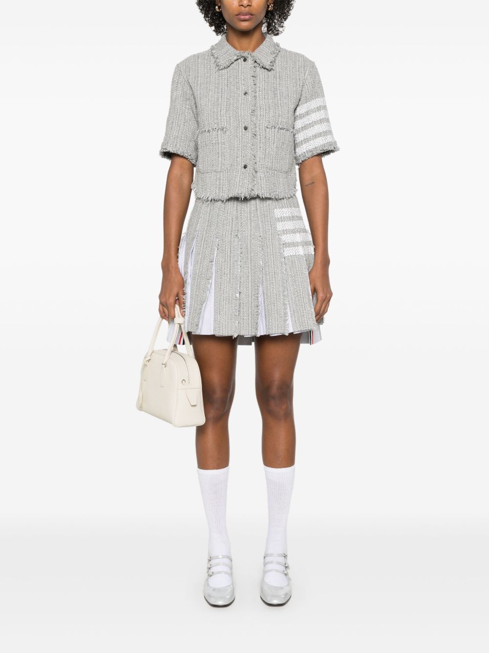 Thom Browne Grey Skirt Glam Steals