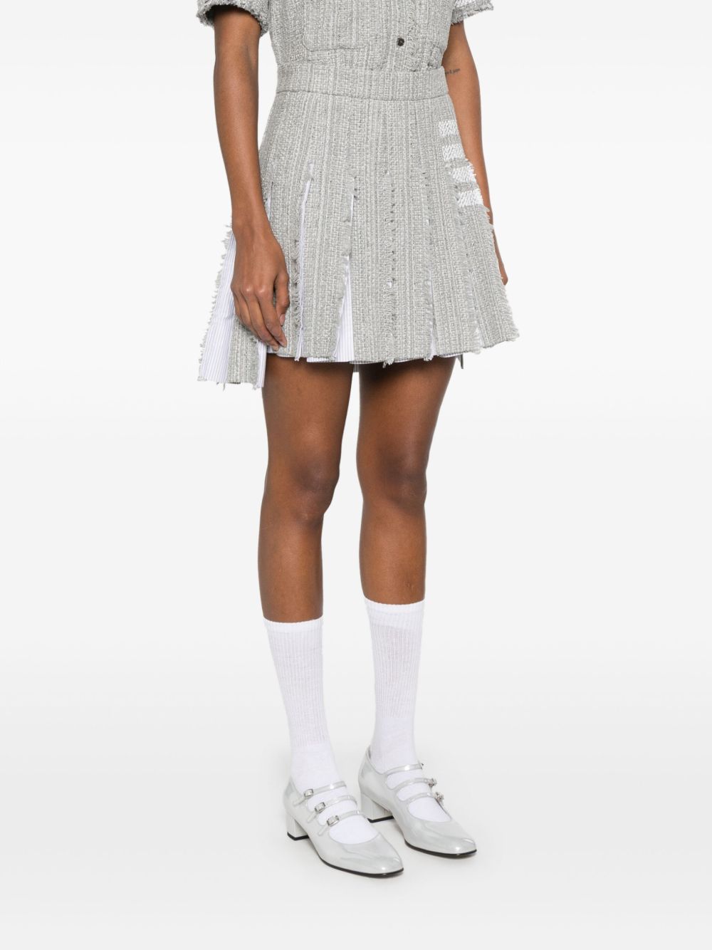 Thom Browne Grey Skirt Glam Steals