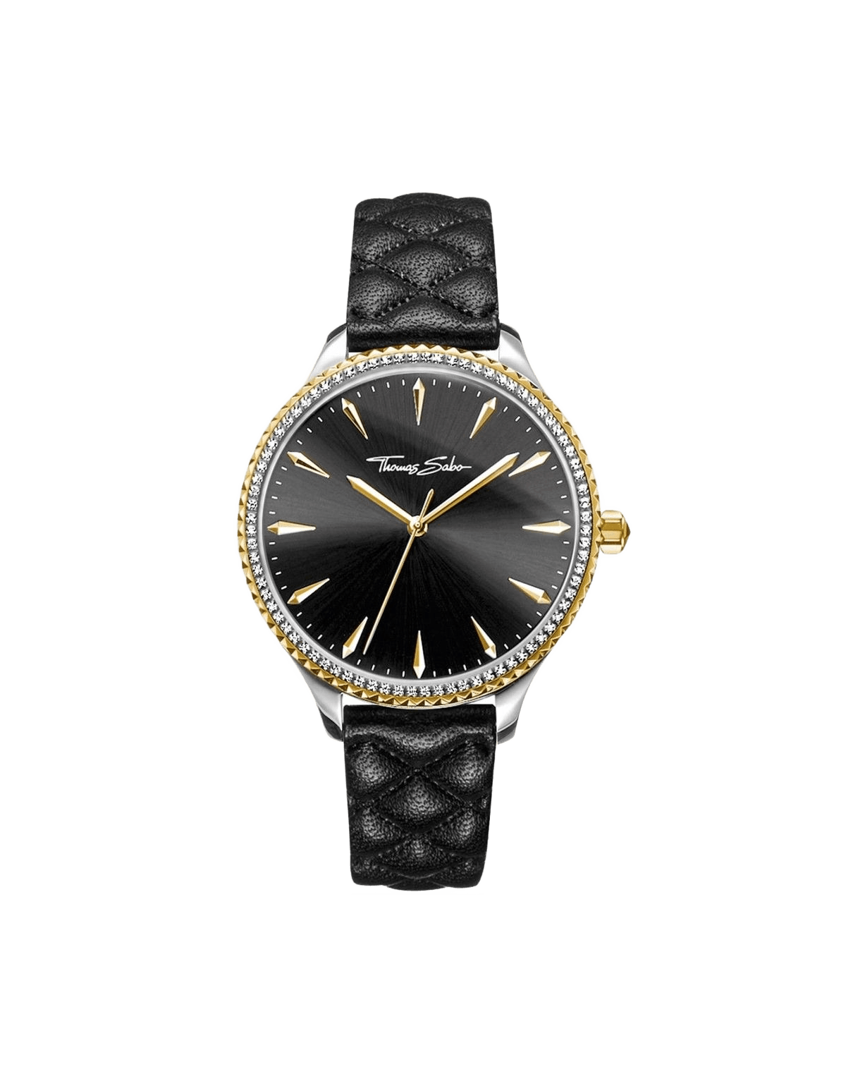 Thomas Sabo Black Leather Watch Watches