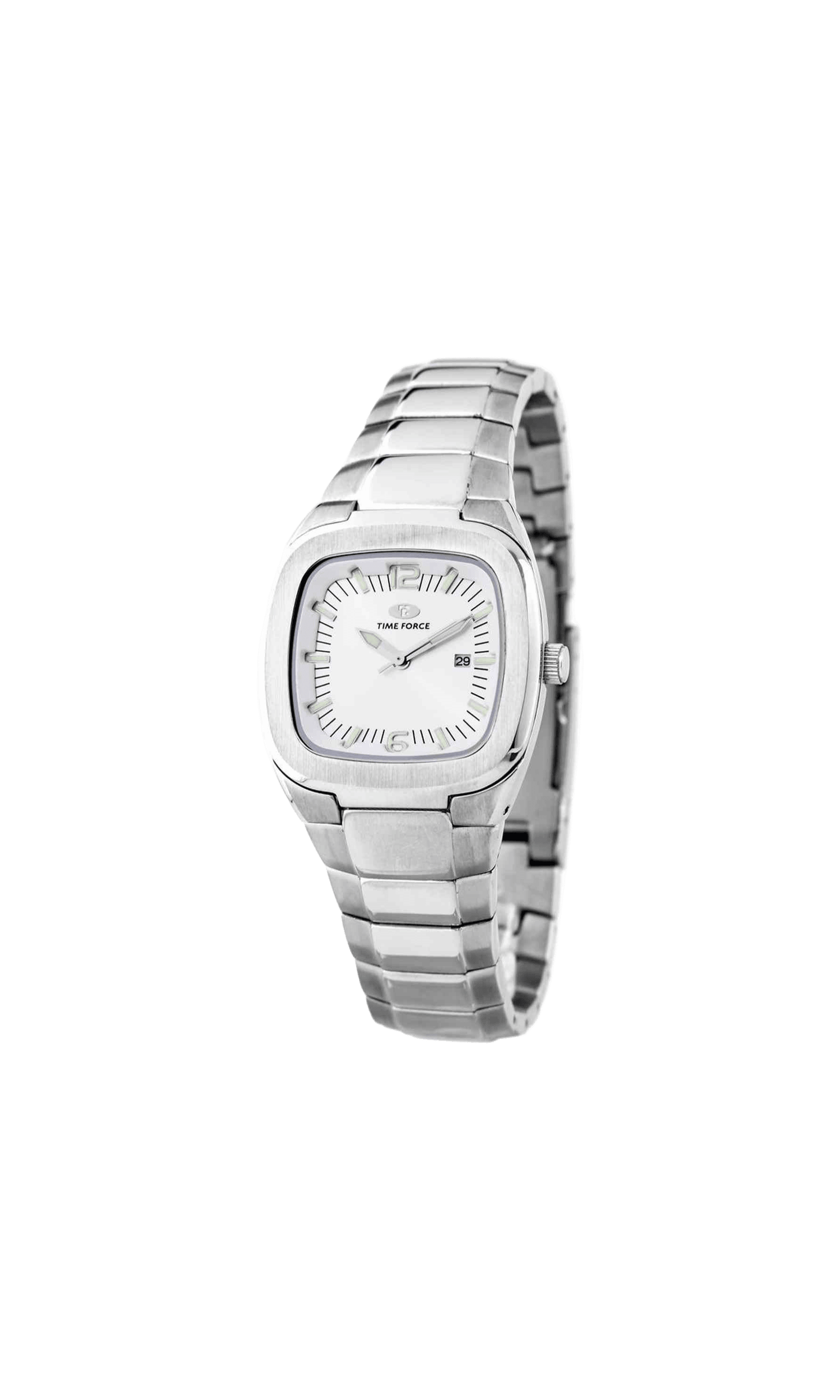 Time Force Silver Stainless Steel Watch Glam Steals
