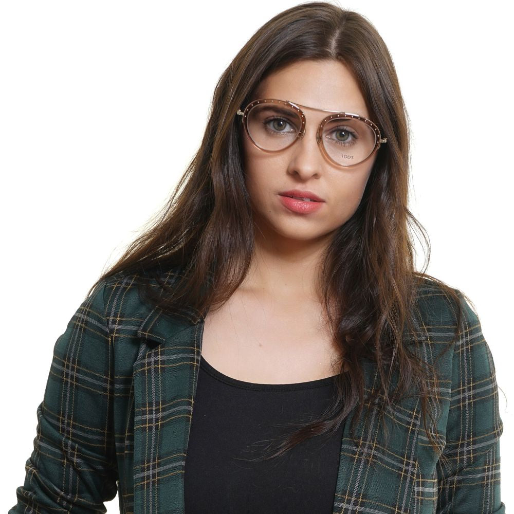 Tod'S Women Optical Brown Frame Glam Steals