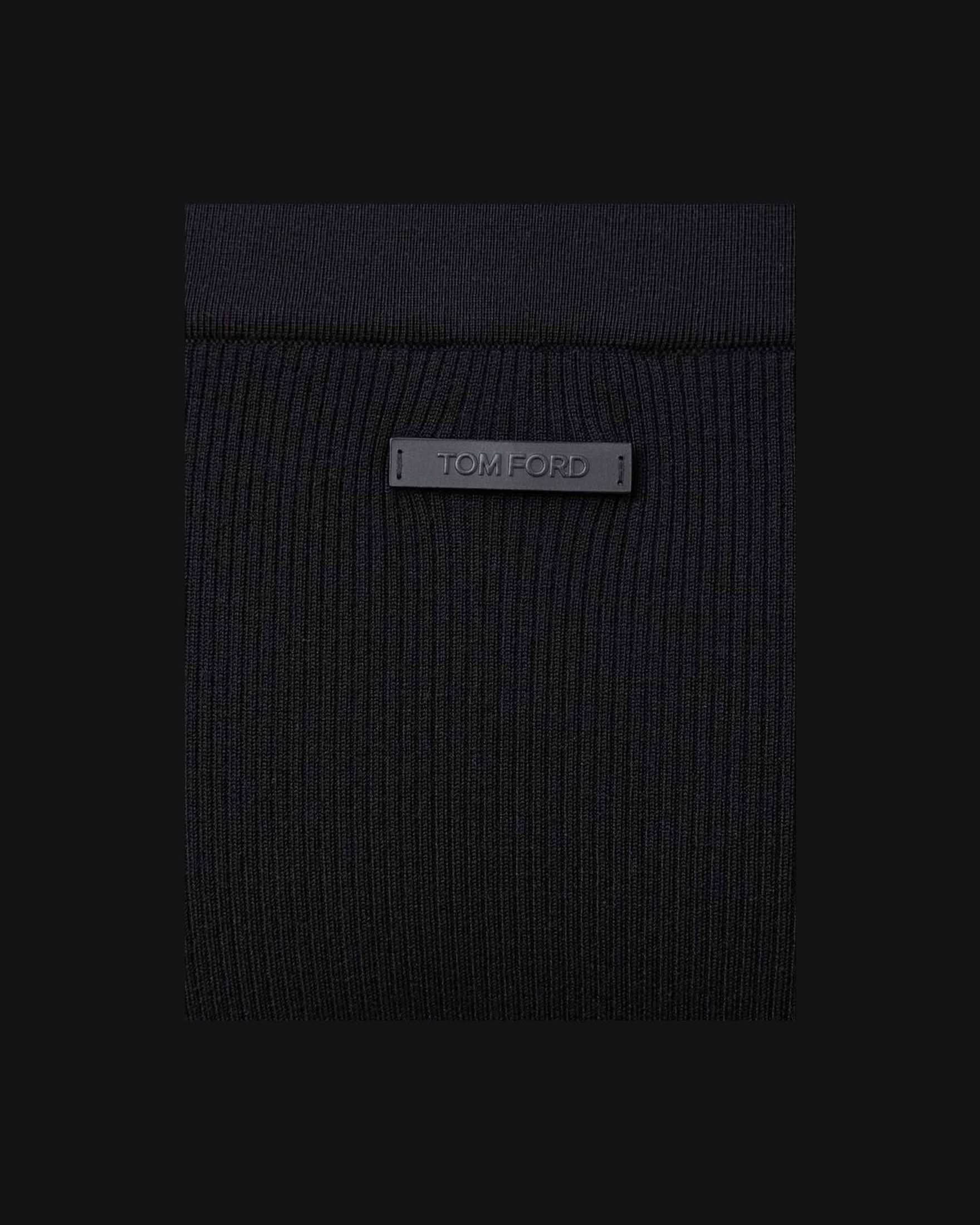 Tom Ford Black Cashmere Midi Skirts