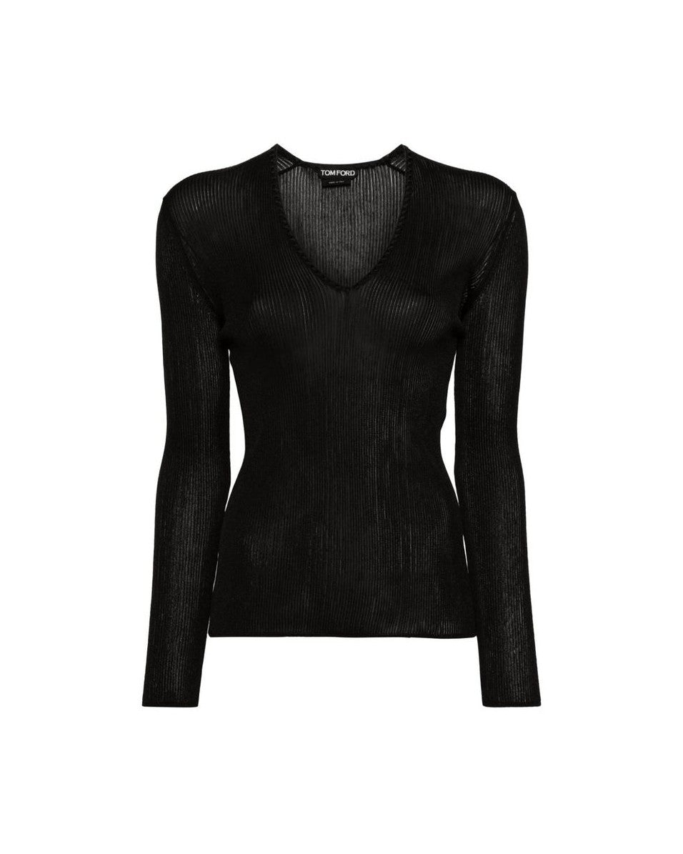 Tom Ford Black Polyamide Top Glam Steals