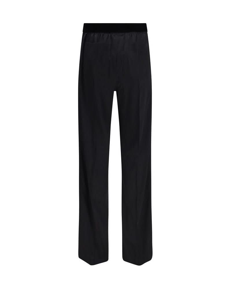Tom Ford Black Silk Pant Trousers