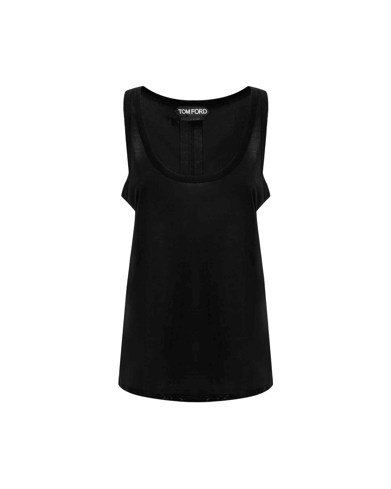 Tom Ford Black Silk Tank Top Glam Steals