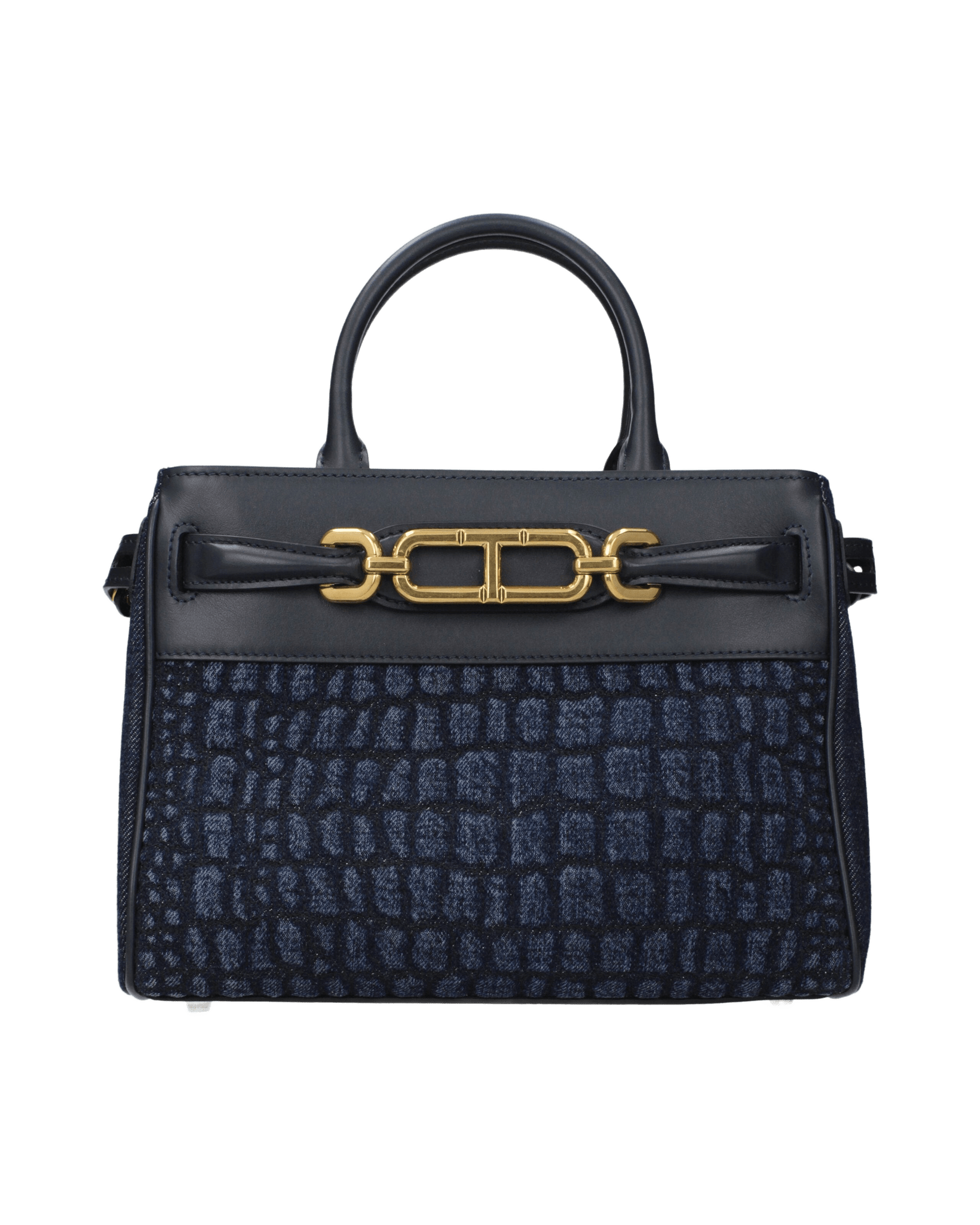 Tom Ford Blue Fabric Handbag Glam Steals