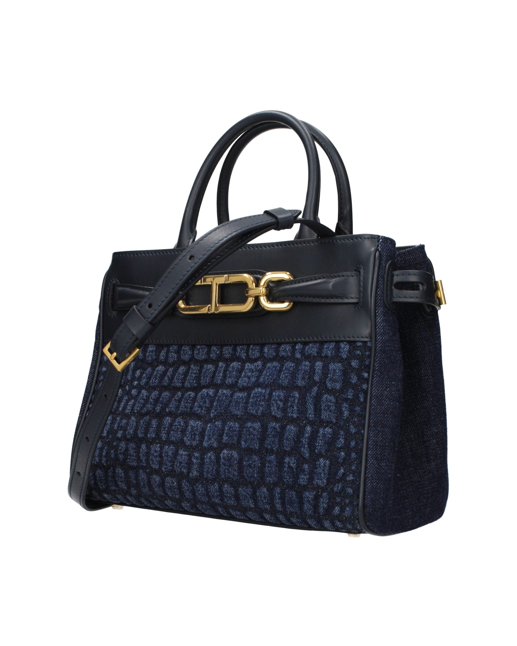 Tom Ford Blue Fabric Handbag Glam Steals