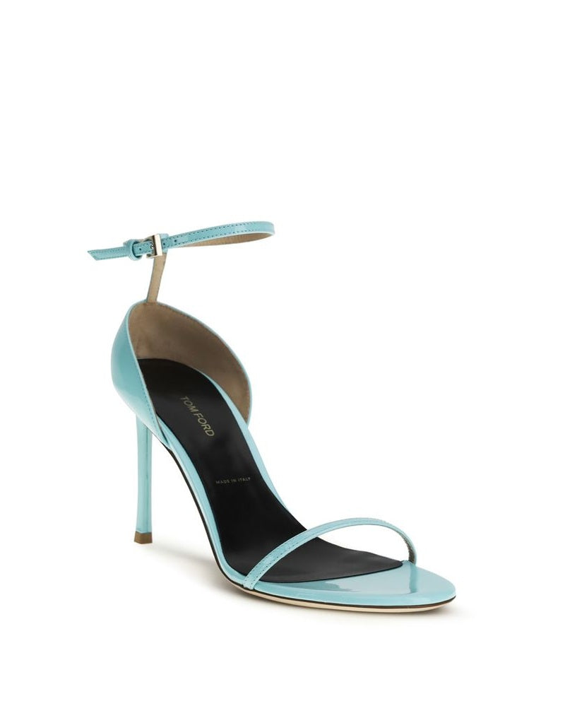 Tom Ford Blue Stiletto Heel Sandals Glam Steals