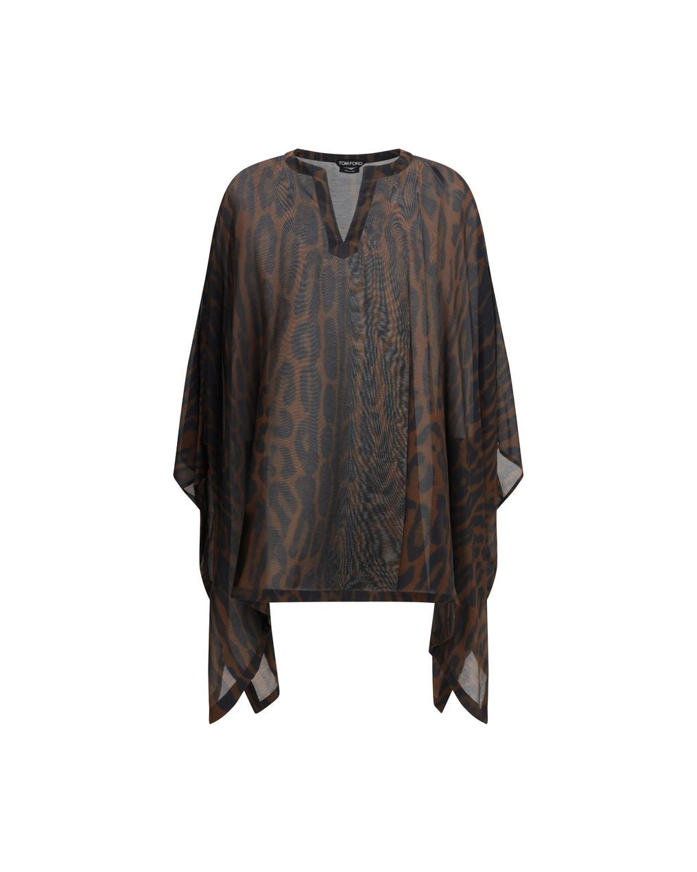 Tom Ford Brown Cotton Dress Glam Steals