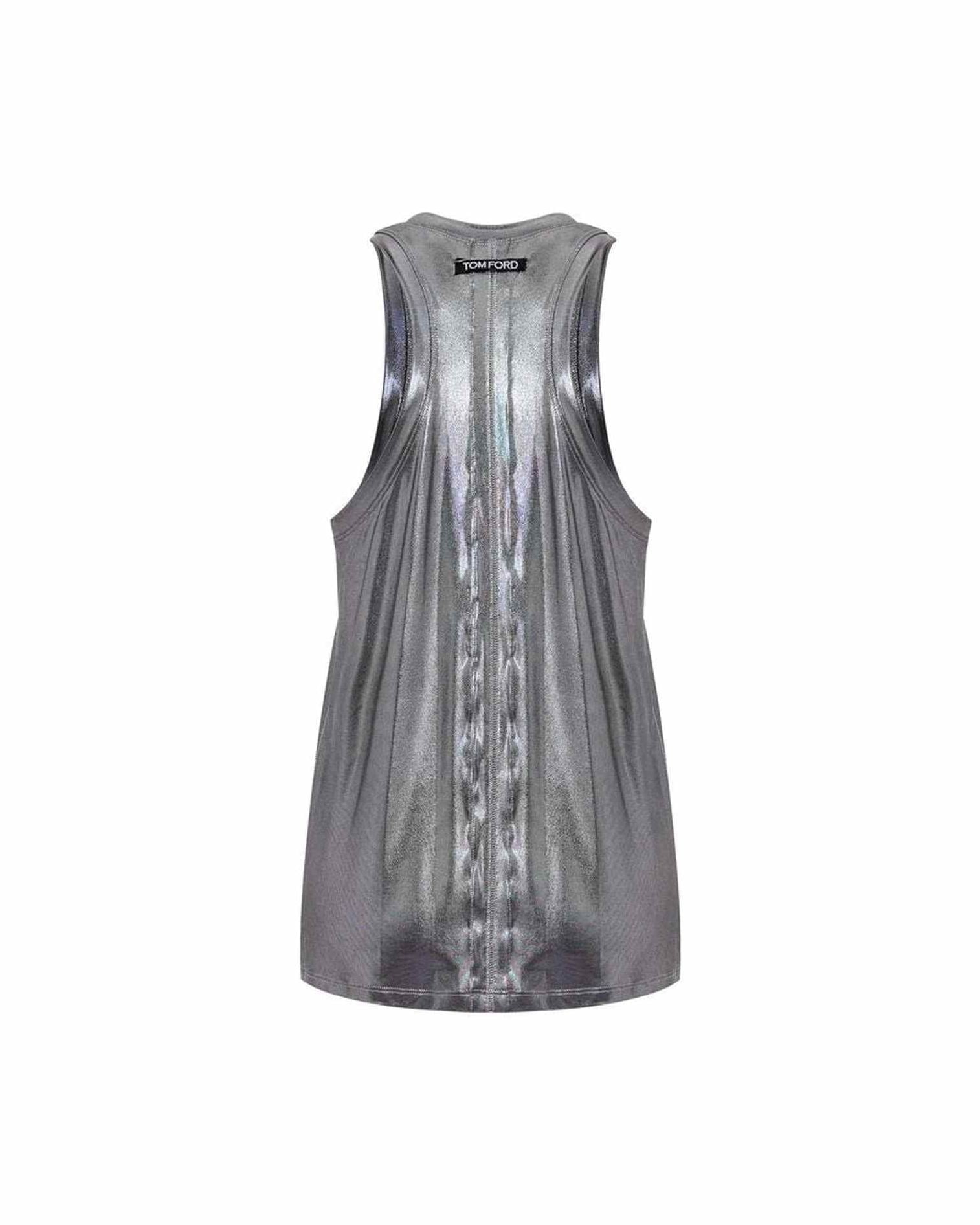 Tom Ford Gray Viscose Tank Top Glam Steals