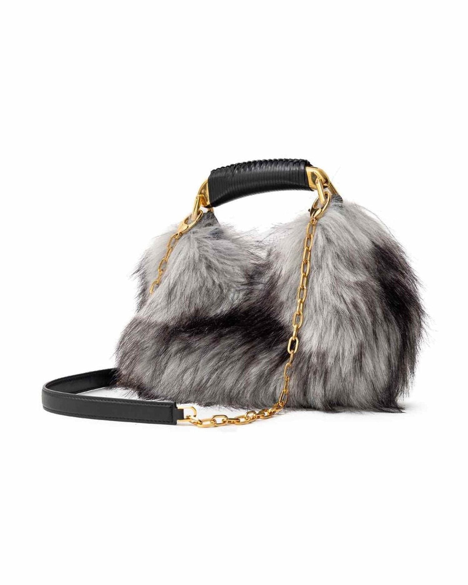 Tom Ford Leather Gray Handbag Glam Steals