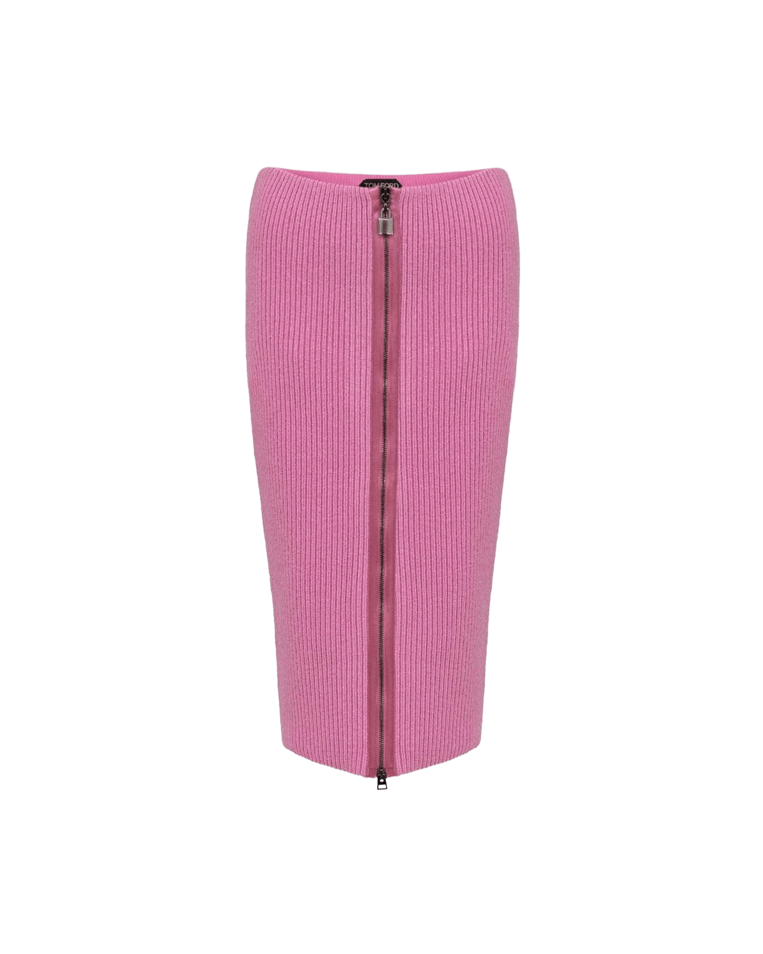 Tom Ford Pink Wool Midi Glam Steals