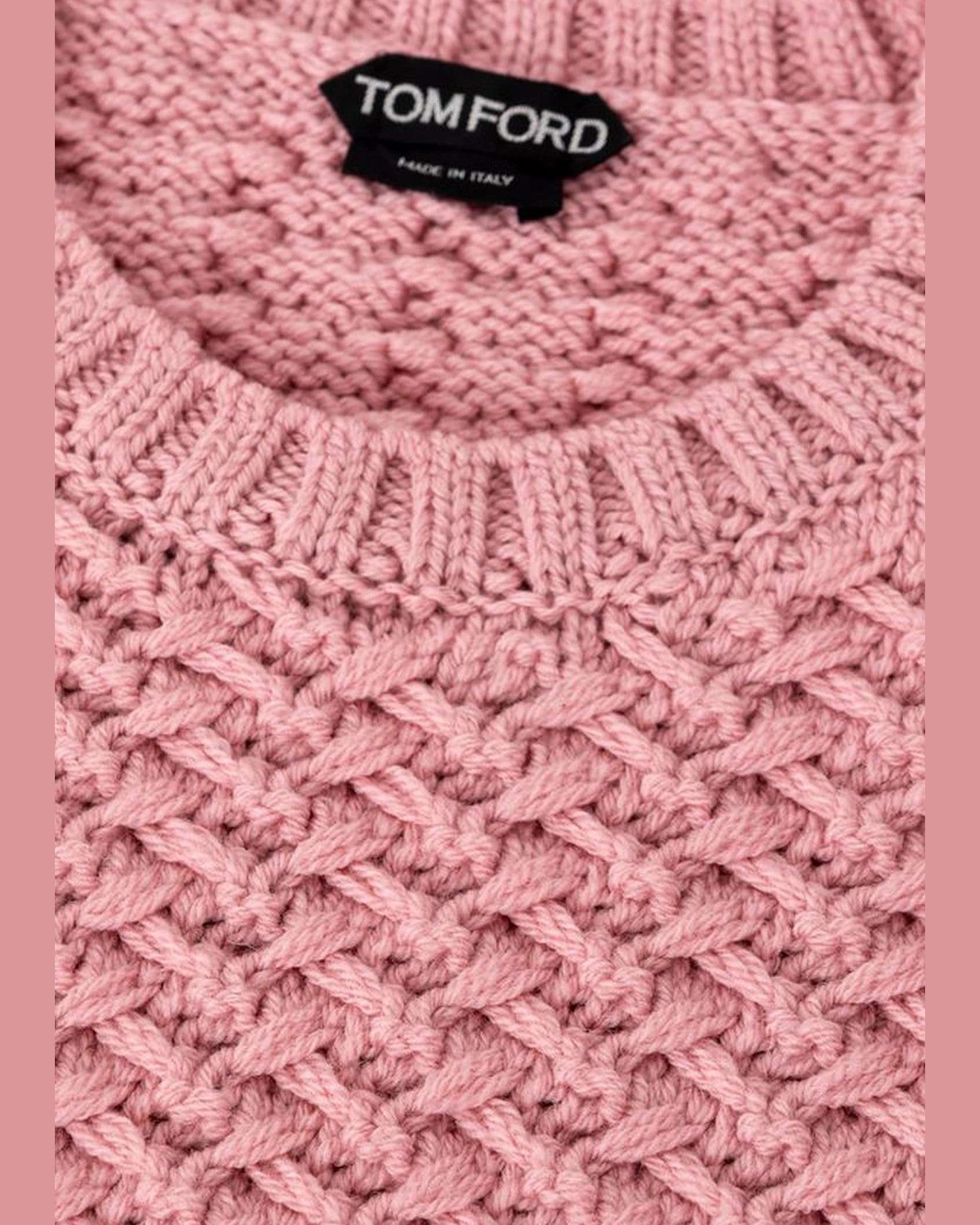 Tom Ford Pink Wool Sweater Glam Steals