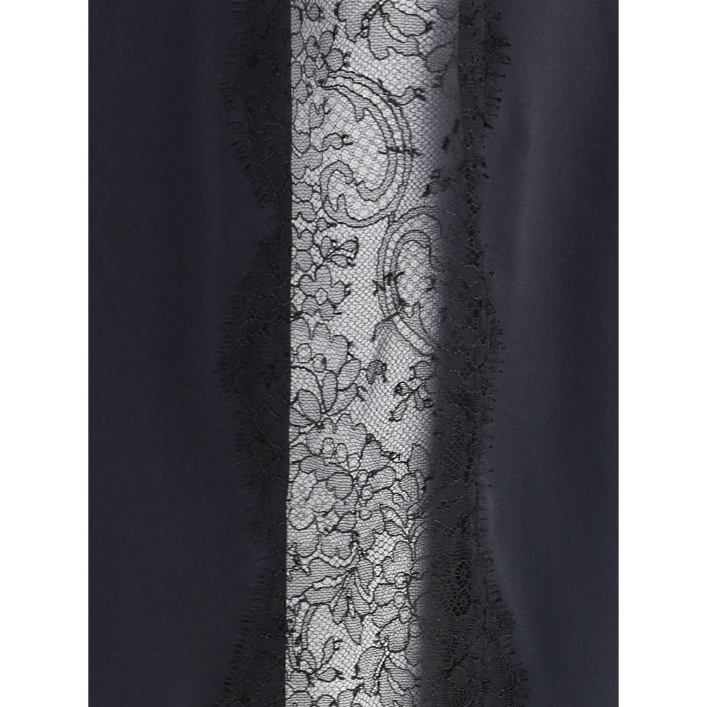 Tom Ford Satin Skirt with Lace Details Glam Steals