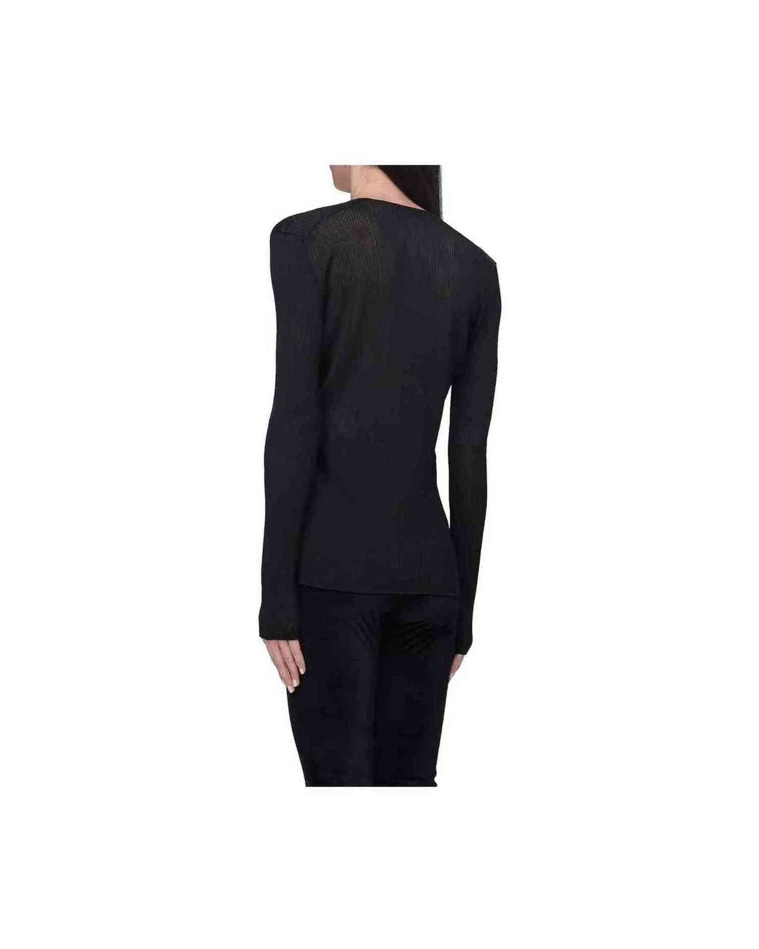 Tom Ford Sheer Fine Ribbed Top Glam Steals