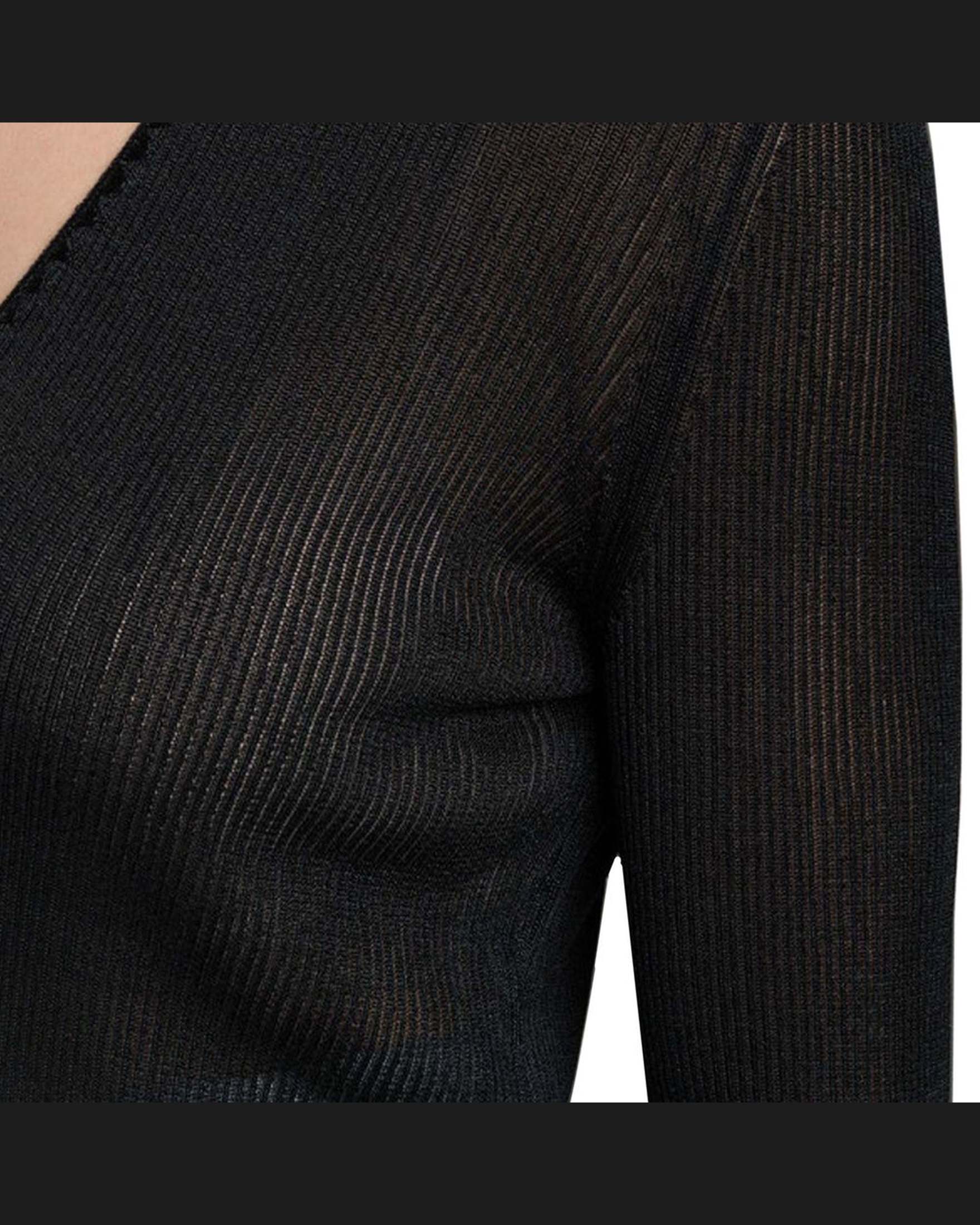 Tom Ford Sheer Fine Ribbed Top Glam Steals