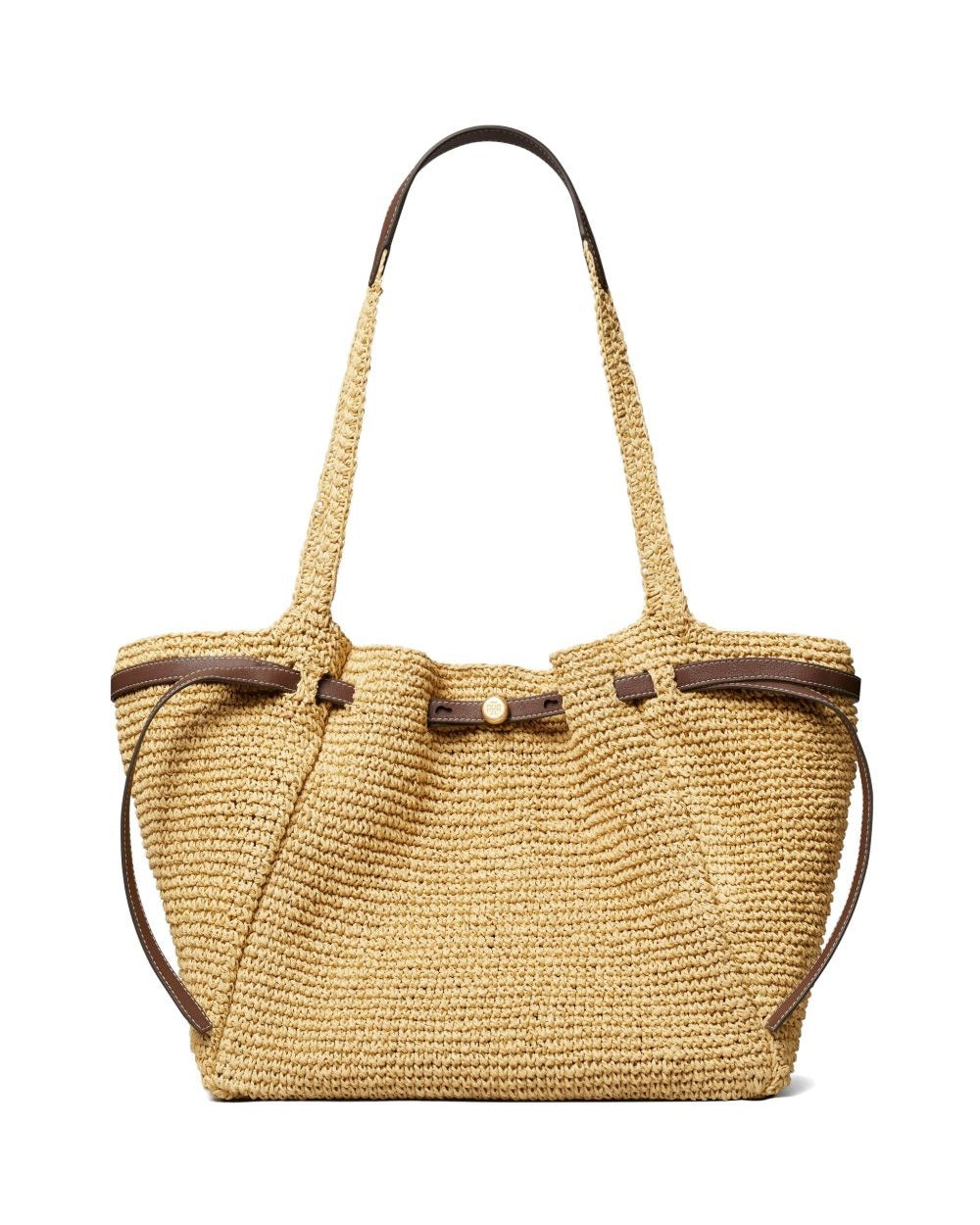 Tory Burch Romy Straw Tote Bag Glam Steals