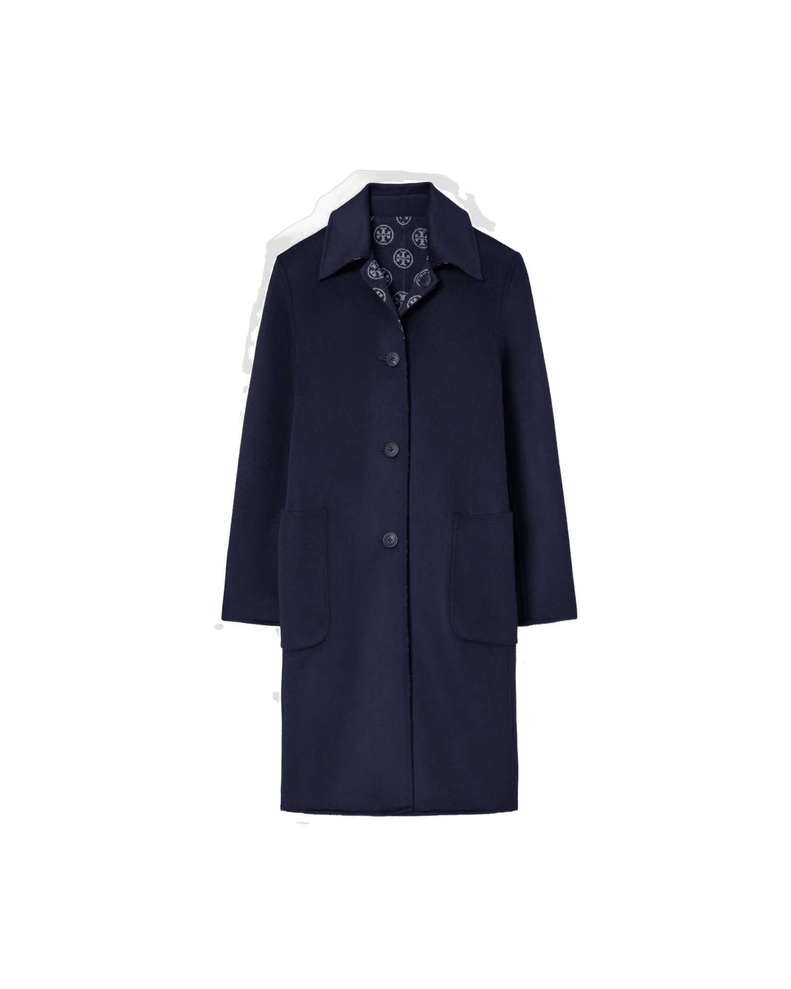 Tory Burch Blue Coat Glam Steals