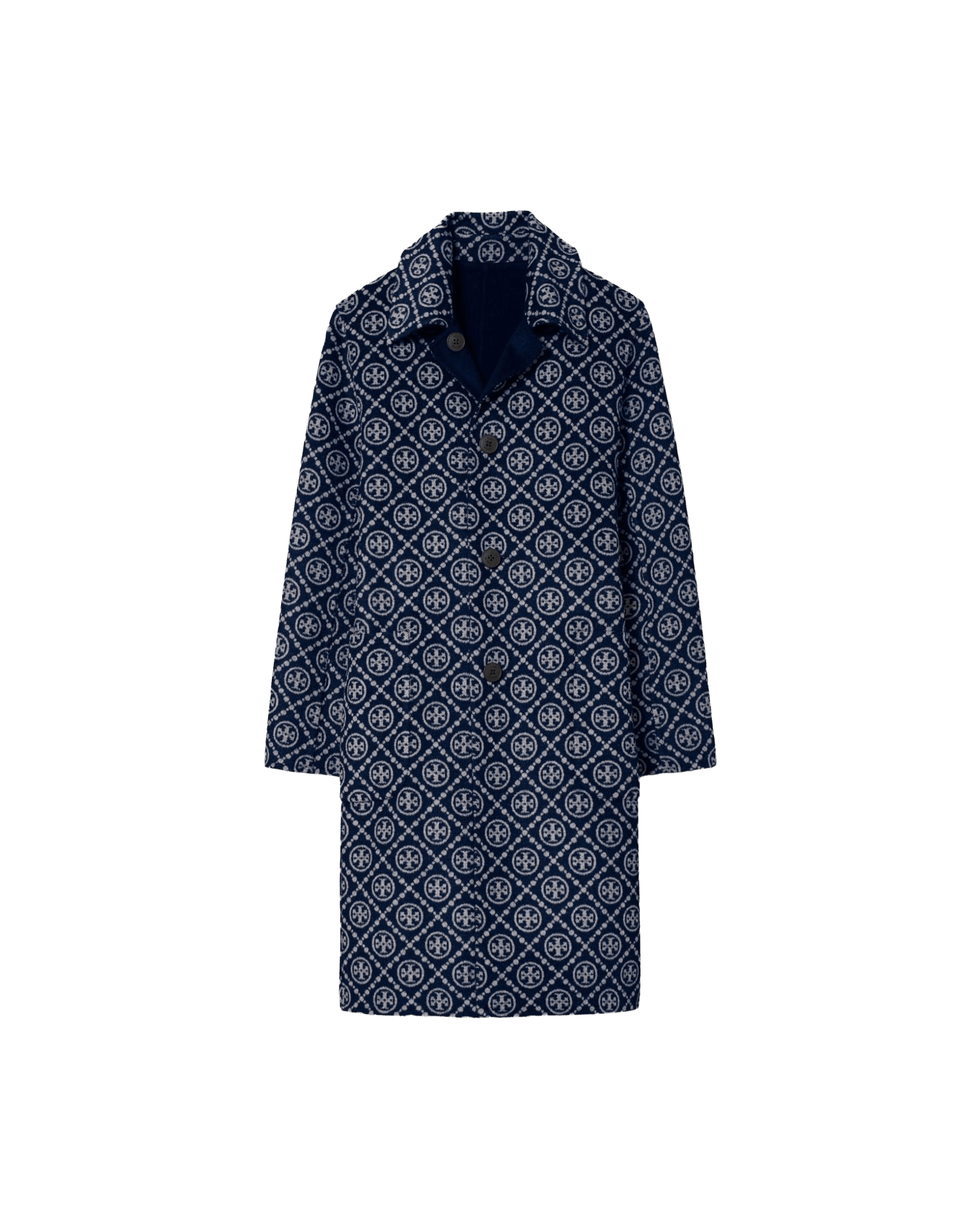 Tory Burch Blue Coat Glam Steals