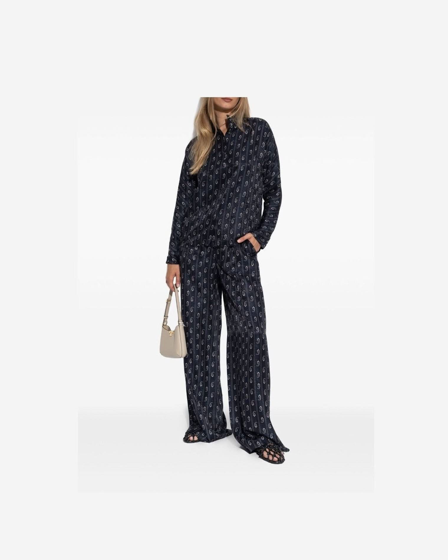 Tory Burch Blue Trousers Trousers