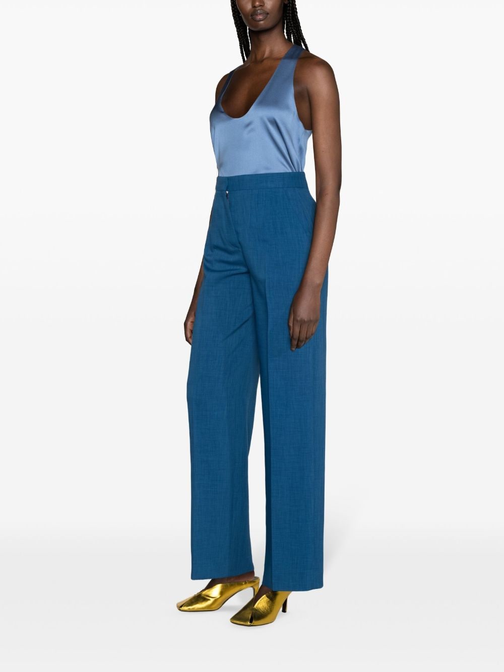 Tory Burch Blue Trouser Glam Steals