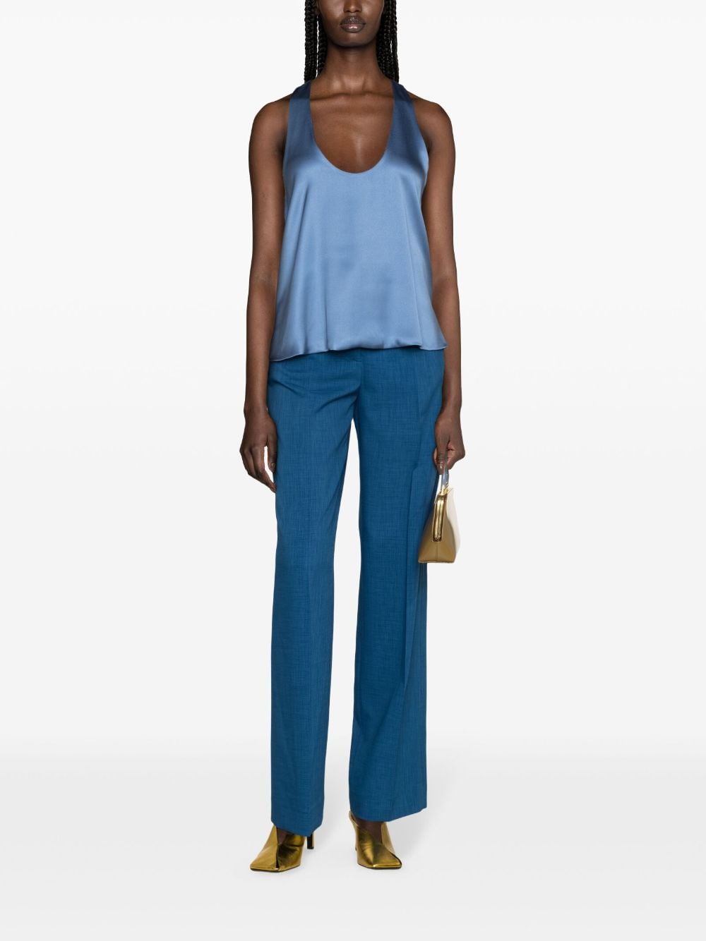 Tory Burch Blue Trouser Glam Steals