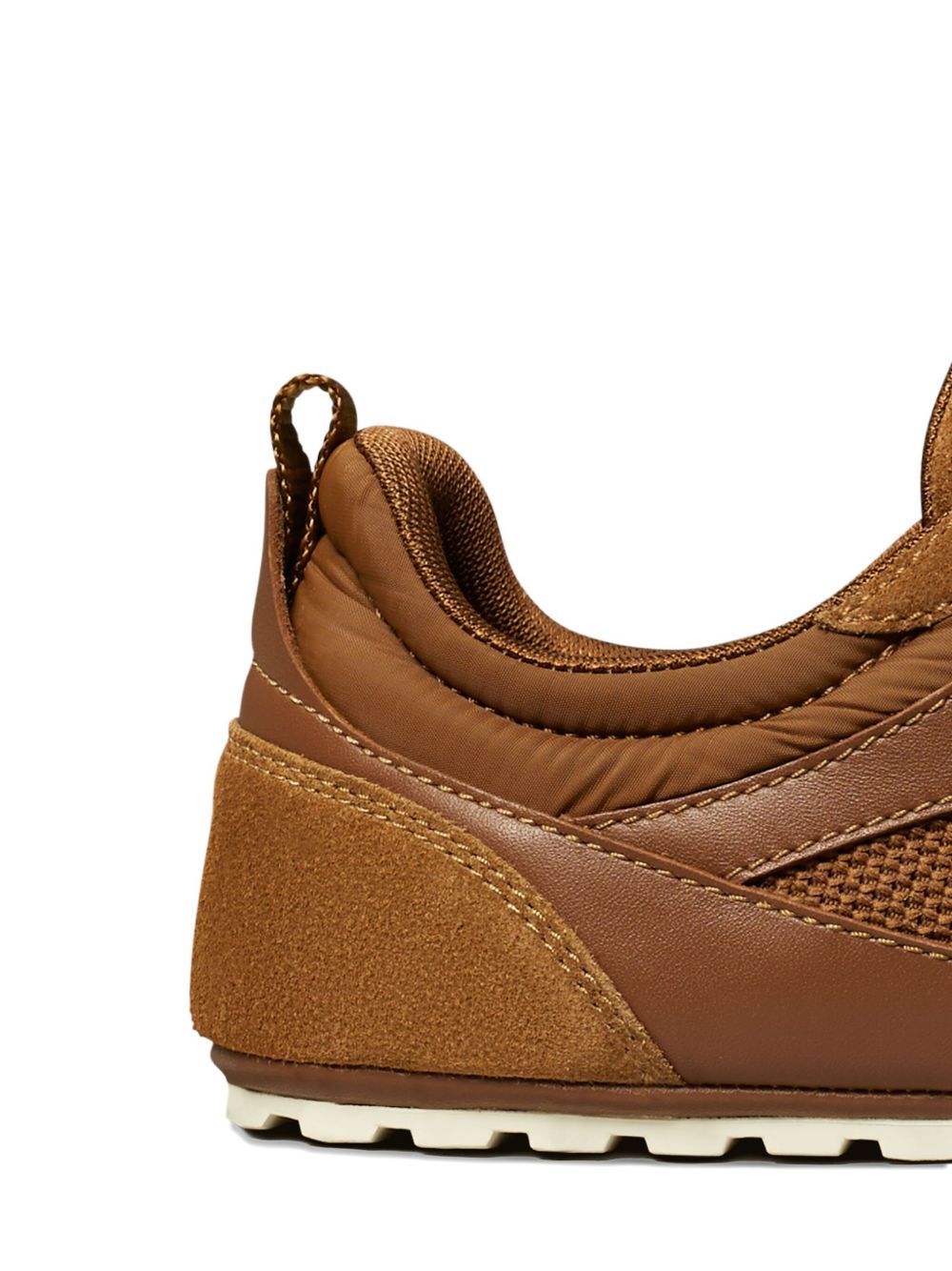 Tory Burch Brown Leather Sneakers Glam Steals